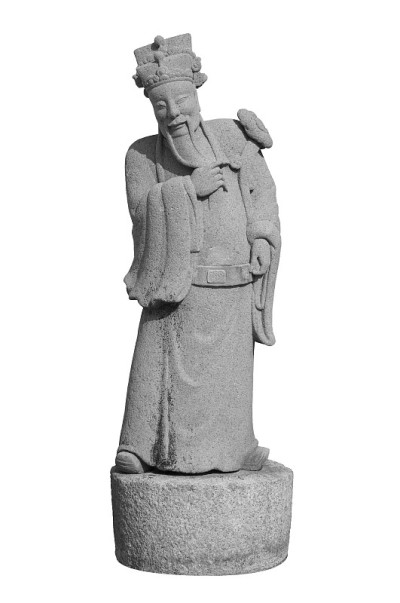 位于曼谷卧佛寺的中国哲人石雕