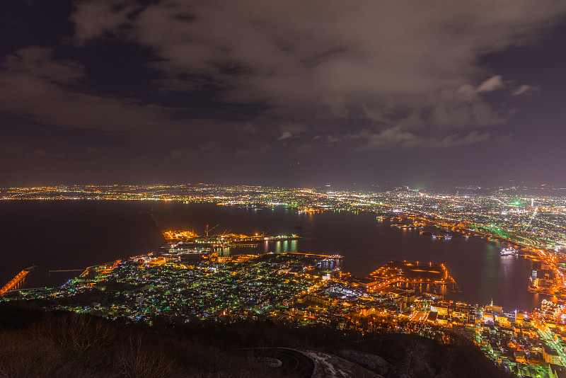 日本函馆市夜景