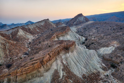 伊朗南部霍尔木兹海峡的Qeshm岛，摄于2019年1月，摄于hdr