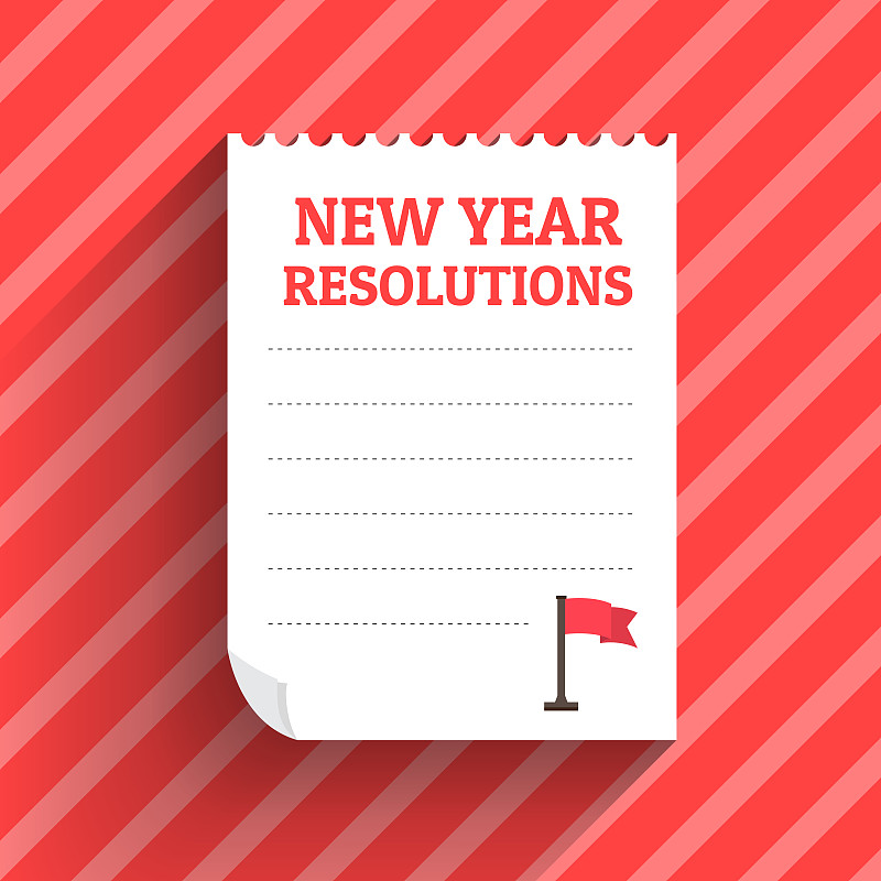 new year resolutions