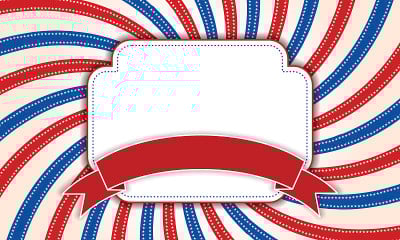 7月4日独立日背景。