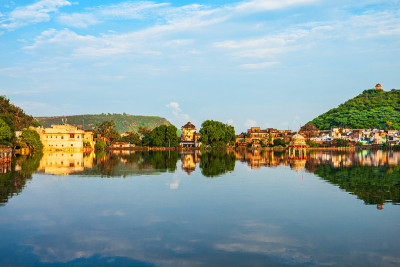 邦迪镇全景，印度