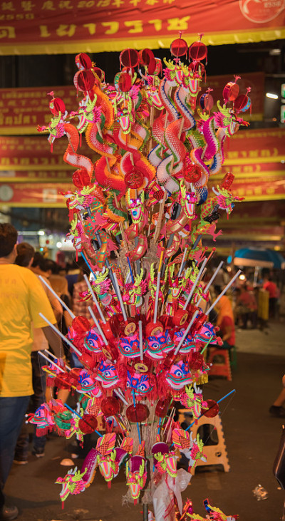 中国龙纸玩具