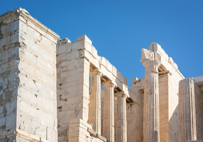 雅典卫城的Propylaea