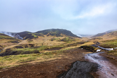 雷克雅达鲁尔温泉温泉河(冰岛)