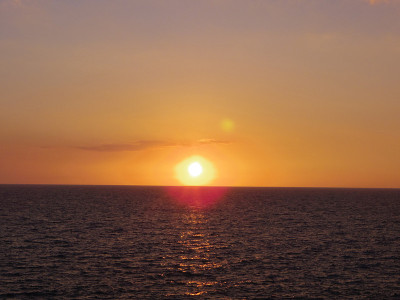 夏威夷日落海滩