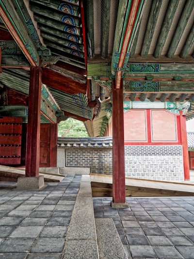 韩国传统宫殿长庚宫，传统建筑