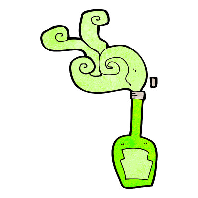卡通魔法药水