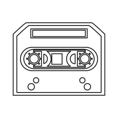 老音乐卡式录音带