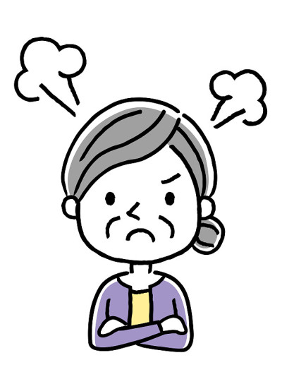 女前辈:生气