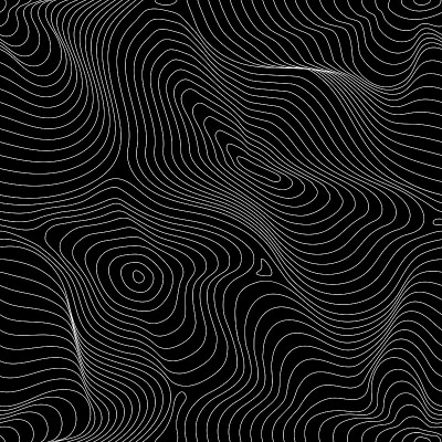 矢量无缝深色背景与3D效果