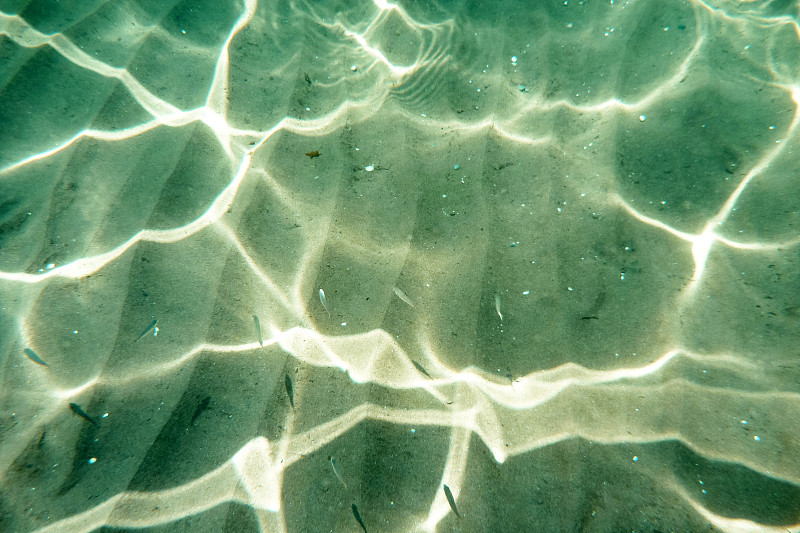 在爱琴海的水下场景