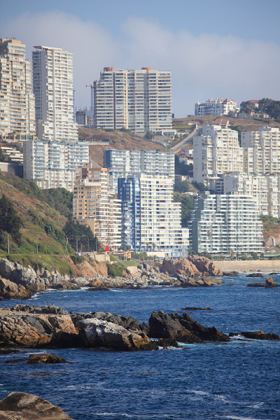 Cochoa Bay，比尼亚德尔马，智利
