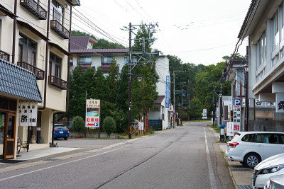 日本福岛的中泽温泉镇