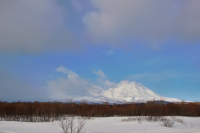 火山在俄罗斯
