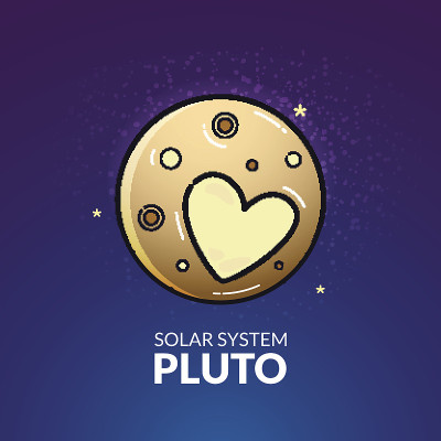 冥王星矢量图