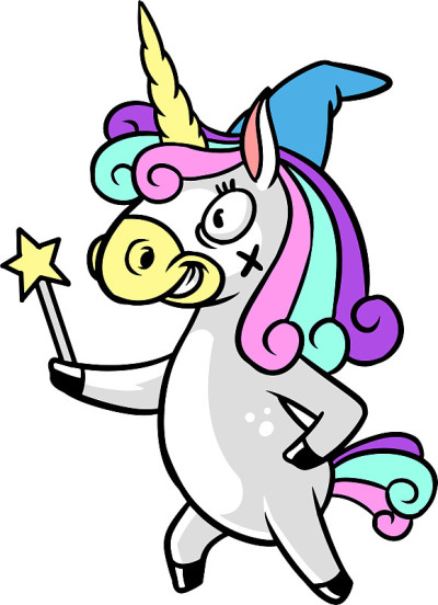 Magical unicorn