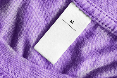 M码服装标签