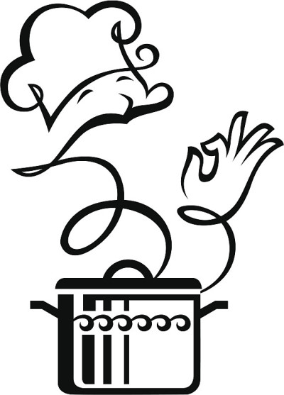 锅中烹饪