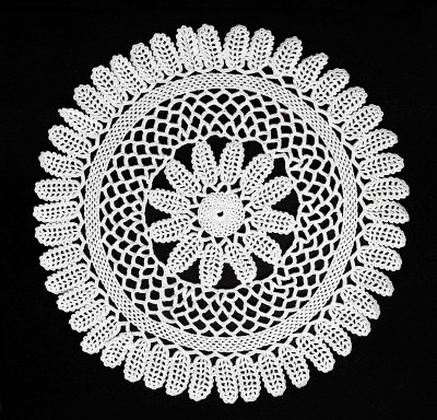 传统的花边工作