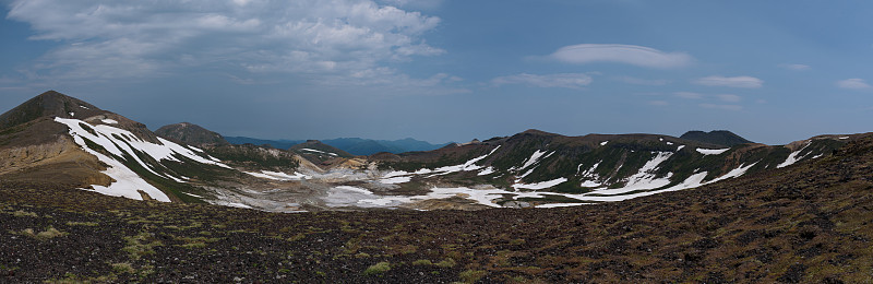大屿山国家公园有毒的大千代拉火山口