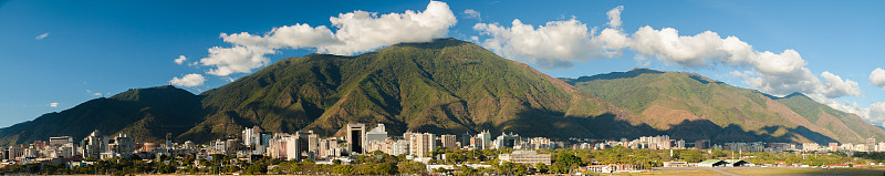 加拉加斯的全景