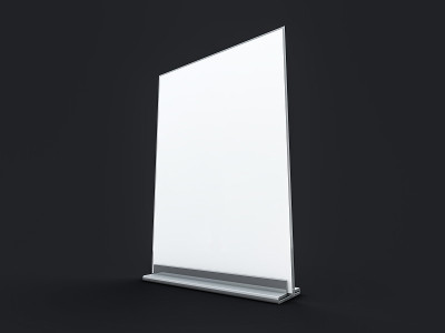 用白纸做小册子。模型3 d。