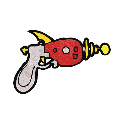 卡通射线枪