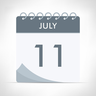7月11日-日历图标