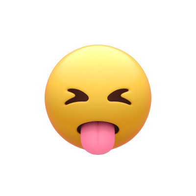 做鬼脸笑脸