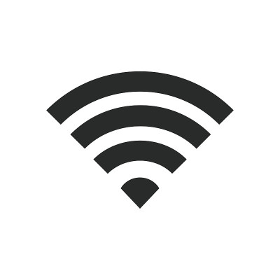Wifi信号图标矢量设计插图