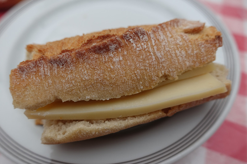 Comté奶酪三明治法国奶酪Franche-comté