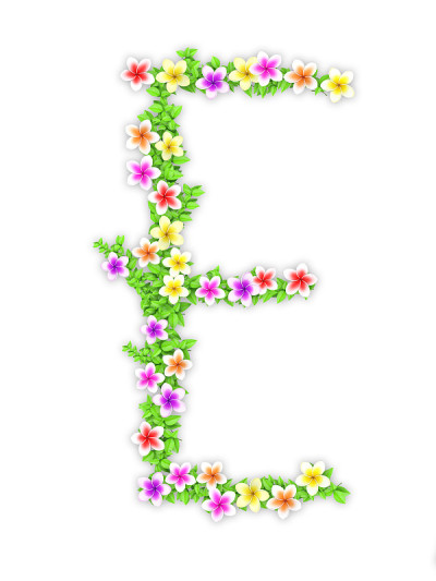 花常春藤字母表