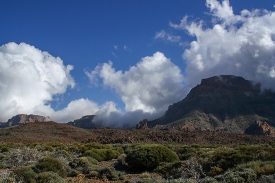 特内里费岛(Tenerife Island)古老的火山口“泰德火山口”(La Caldera del