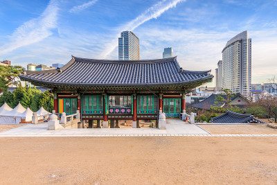 韩国首尔的奉子寺。