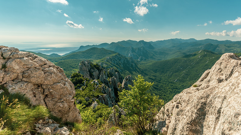 岩石自然纪念碑达巴斯基库克全景