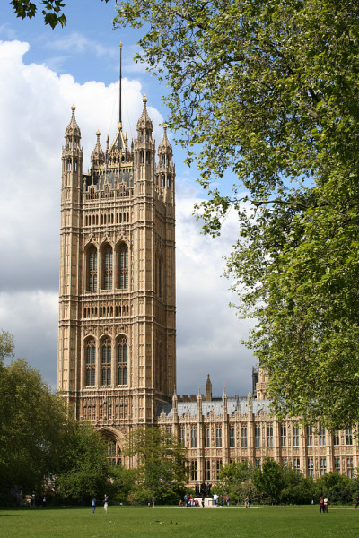 英国的国会大厦