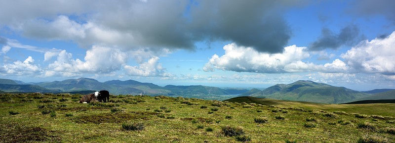 从Stybarrow Bassenthwaite