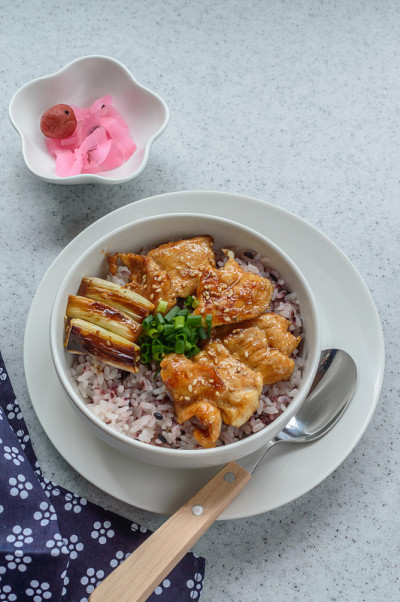 鸡照烧饭