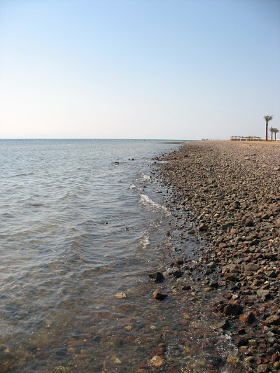 埃及红海多石海岸