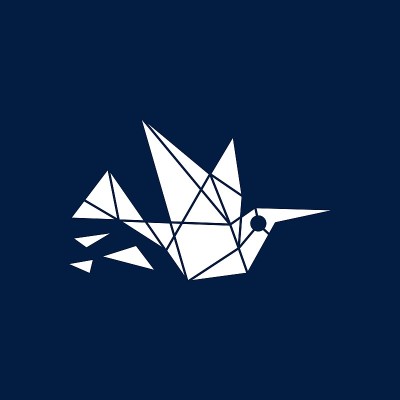 蜂鸟colibri几何多边形技术矢量图标插图