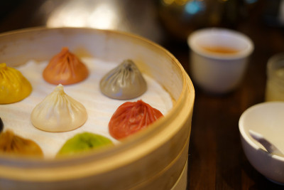 五彩缤纷的台湾饺子形象