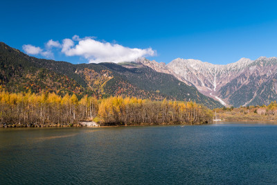 Kamikochi在秋天