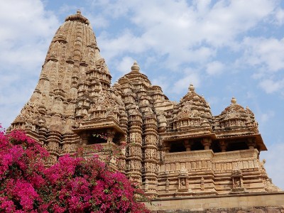寺庙的Khajuraho