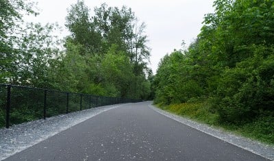 空的萨马米什湖附近着陆，萨马米什，西雅图，华盛顿