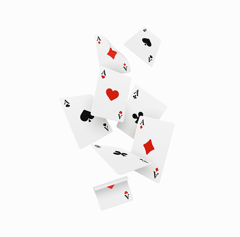 一组四张a。矢量图