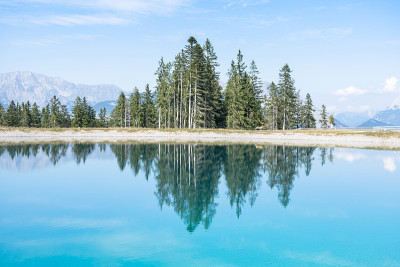 山湖景观