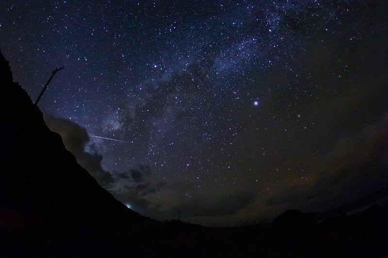 夏威夷北岸的星夜