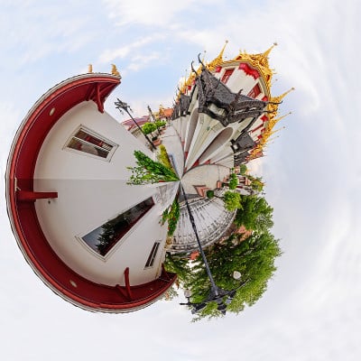 360 全景金塔在瓦特拉查那达寺