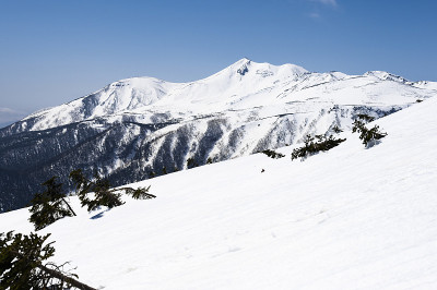 日本阿尔卑斯山脉mt.norikura